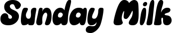 Sunday Milk Italic