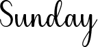 Sunday