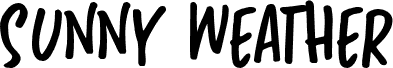 SunnyWeatherDEMO-Regular