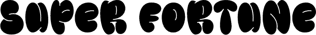 Preview of the Super Fortune font