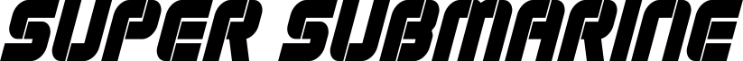 Super Submarine Condensed Ital