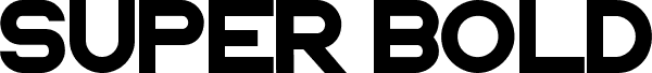 SUPERBOLD-Regular