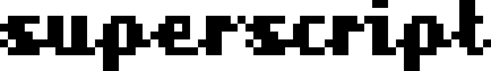 superscript font | Fonts2u.com