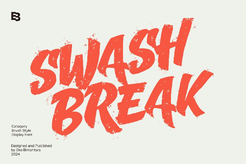 Swash Break フォント