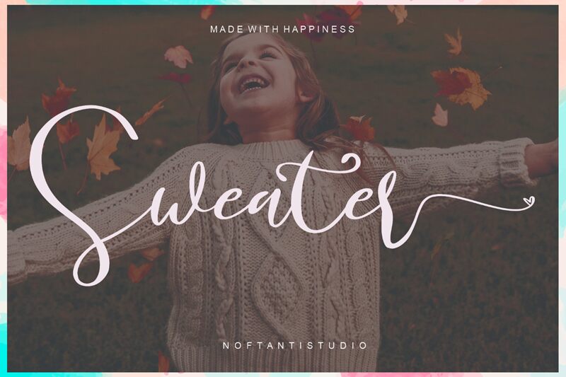 Sweater Script フォント