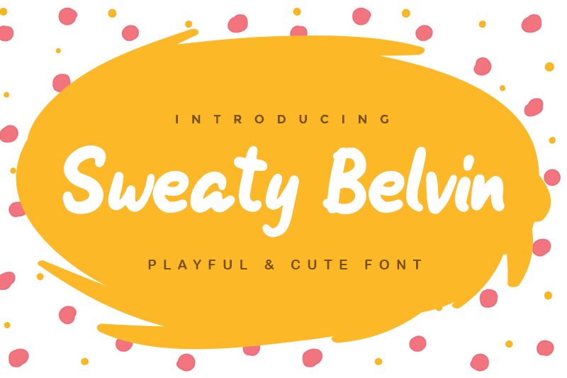 Sweaty Belvin Czcionka