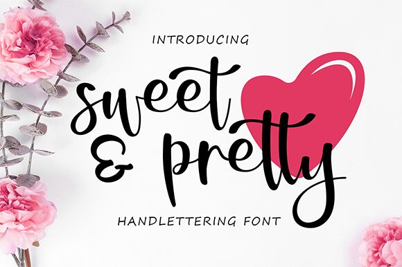 Sweet And  Pretty Schriftart