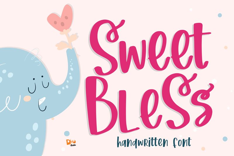 Sweet Bless Schriftart
