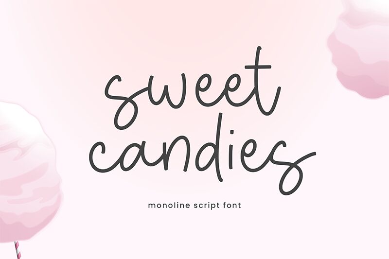 Sweet Candies フォント