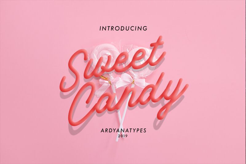 Sweet Candy Schriftart