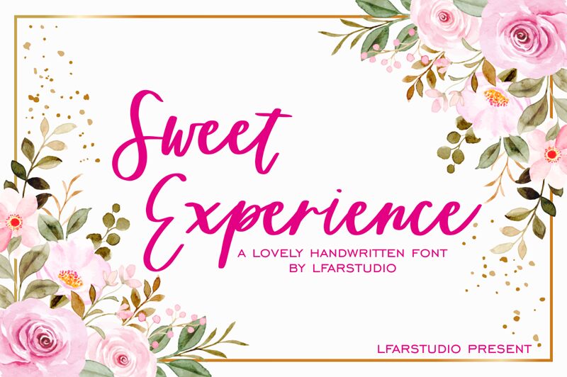 Sweet Exprience Schriftart