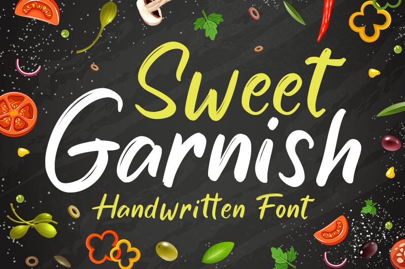 Sweet Garnish Czcionka
