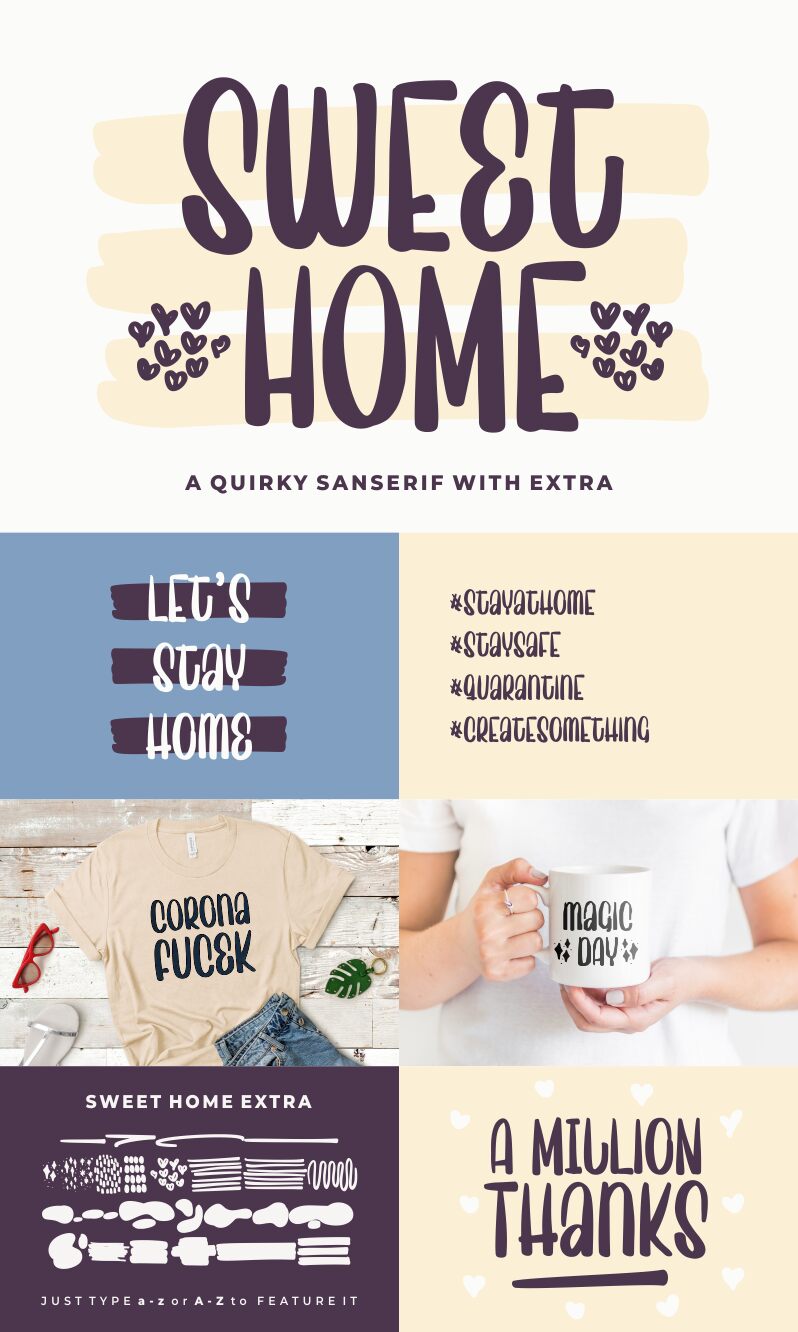 Sweet Home Czcionka