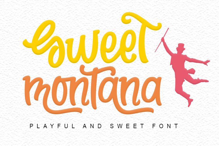 Sweet Montana Schriftart