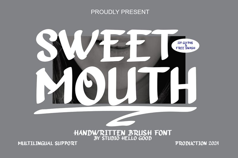 SWEET MOUTH Шрифт