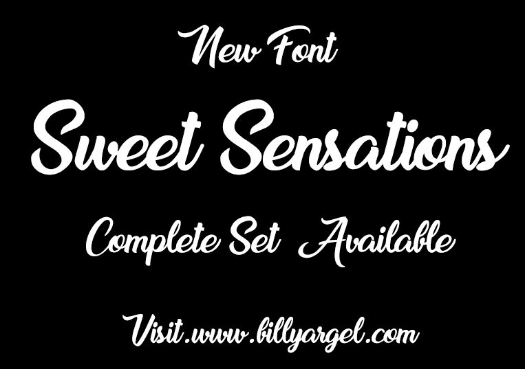 Sweet Sensations Schriftart