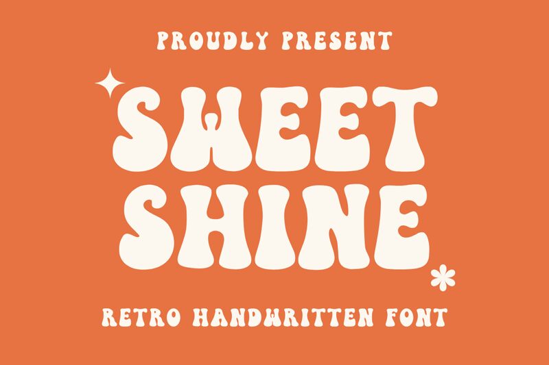 Sweet Shine Schriftart