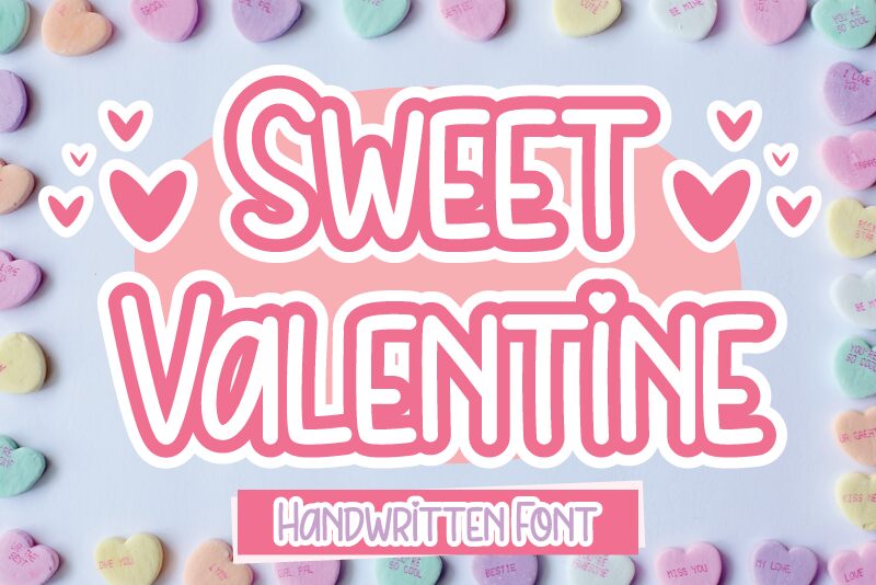 Sweet Valentine Schriftart