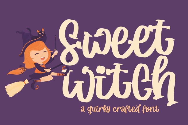 Sweet WItch Czcionka