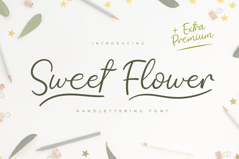 Sweet Flower 字体