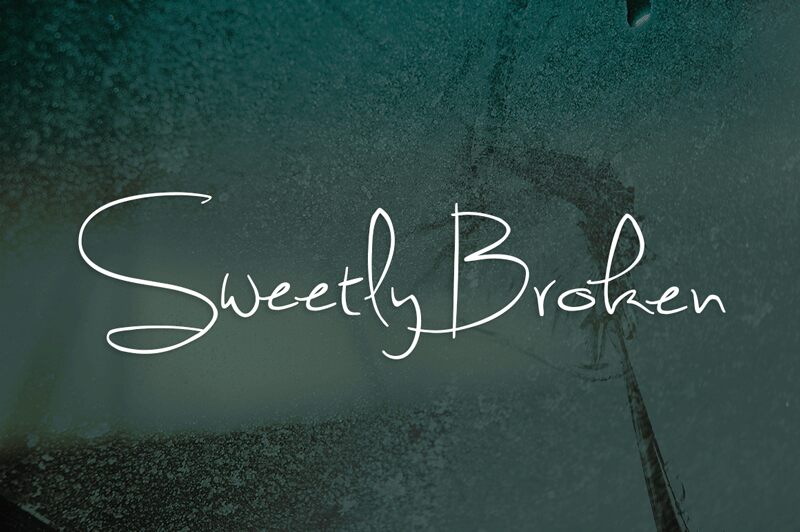 Sweetly Broken Czcionka