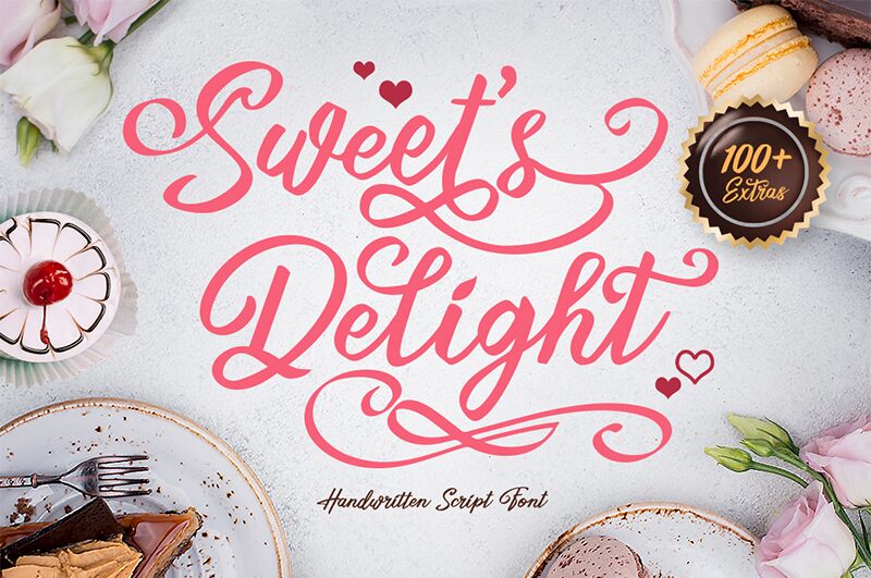 Sweets Delight Czcionka