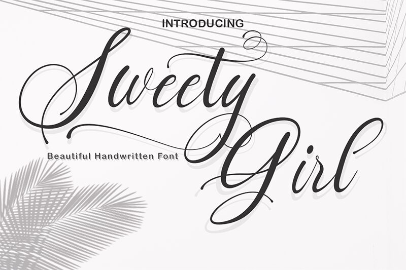 Sweety Girl Schriftart