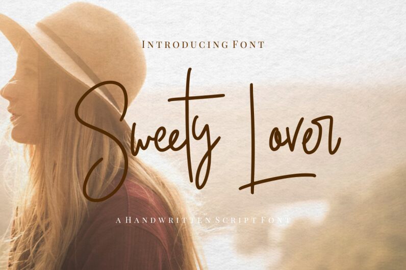 Sweety Lovers Druh písma