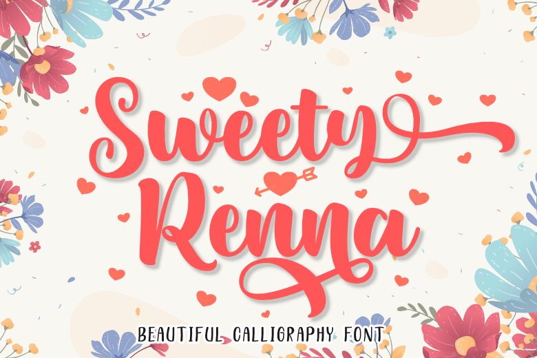 Sweety Renna Schriftart