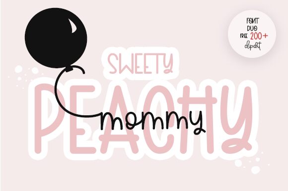 SweetyPeachy Czcionka