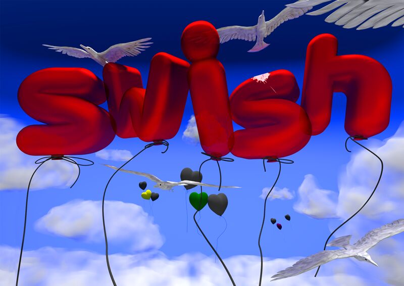 Swish Schriftart
