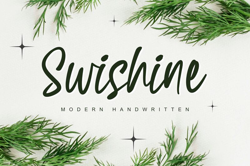 Swishine Schriftart