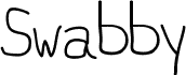 Swabby Condensed Regular