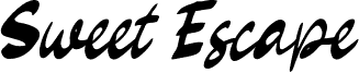 Sweet Escape Italic