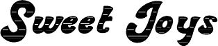 Sweet Joys Line font