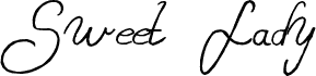 Sweet Lady Italic