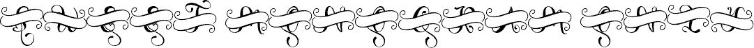Preview of the Sweet Monogram Only font