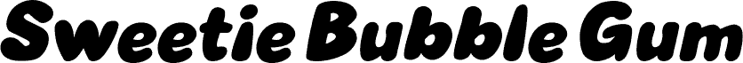 Sweetie Bubble Gum Italic