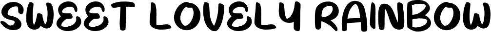 SweetLovelyRainbowTwo-Regular