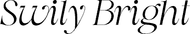 SwilyBright-Italic