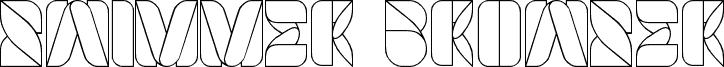 SWIMMER BROWSER 字体预览