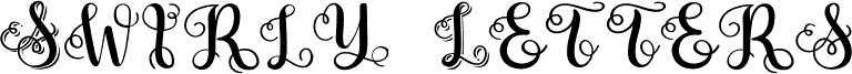 SwirlyLettersRegular