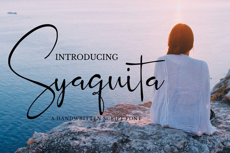 Syaquita ttf Czcionka