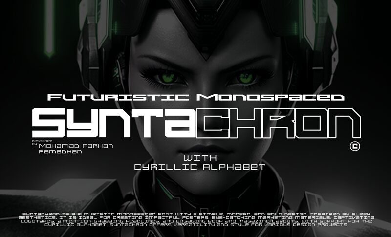 Syntachron Schriftart