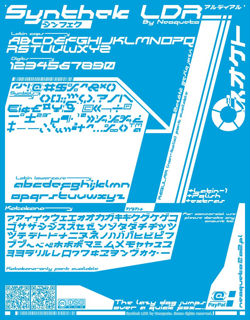 Synthek LDR Carattere