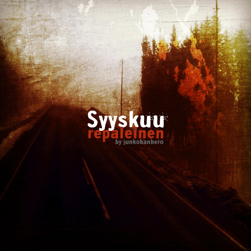 Syyskuu repaleinen Druh písma