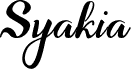 Syakia