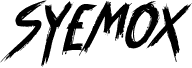 Ukážka písma SYEMOX italic Italic