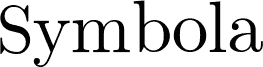 Symbola