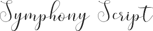 symphonyScript-Regular